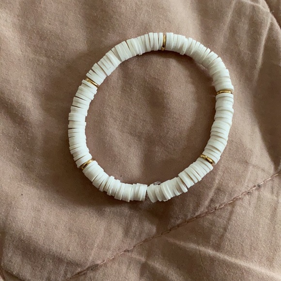 white and gold bracelet - Picture 2 of 3